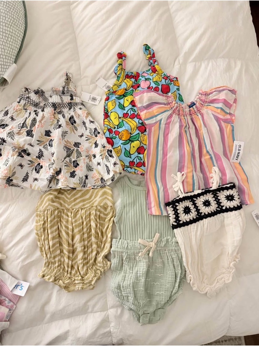 NWT Baby Girls Romper & Dress Bundle
